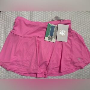 Pink tennis skirt